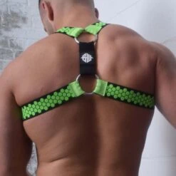 Harnais HEX BREEDWELL Vert -Men Attitude Boutique harnais breedwell 221105 vert 3 1