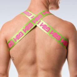 Harnais Garçon LINCOLN -Men Attitude Boutique harnais garcon HLIN vert 3