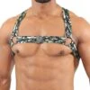 Harnais Elastic TOF PARIS H0014K -Men Attitude Boutique harnais tof H0014K camo m