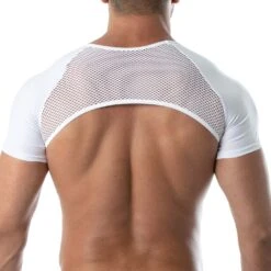 Harnais Circuit MeshTOF PARIS TOF236B Noir -Men Attitude Boutique harnais tof TOF236B blanc 3 1