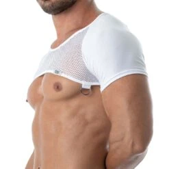 Harnais Circuit MeshTOF PARIS TOF236B Noir -Men Attitude Boutique harnais tof TOF236B blanc 4 1