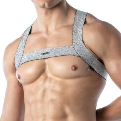 Harnais Magic TOF PARIS TOF278A -Men Attitude Boutique harnais tof tof278A argent 4