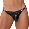 Jock Strap Candyman Gloss 99741 Noir -Men Attitude Boutique jock candy 99741 noir m