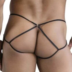 Jock Strap Candyman 99831 Noir -Men Attitude Boutique jock candy 99831 noir 3