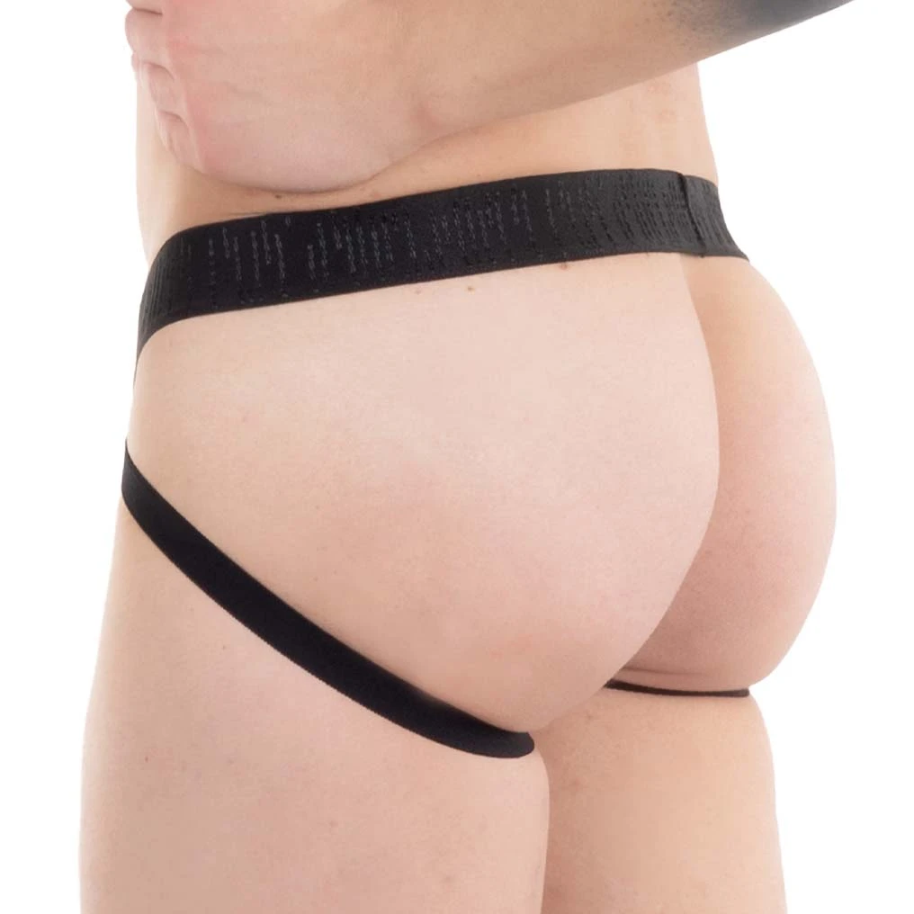 Jock Strap Eros Veneziani 7563 Noir 4 Jock Strap Eros Veneziani 7563 Noir – Image 2