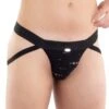 Jock Strap Eros Veneziani 7563 Noir -Men Attitude Boutique jock eros 7563 noir m