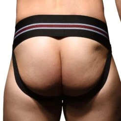 Jock Strap Andrew Christian FUKR Retro 92662 -Men Attitude Boutique jockstrap ac 92662 noir 3