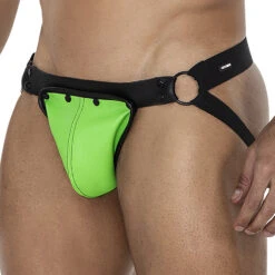 Jock Strap Cut4Men JOCKSTR4P02 Vert -Men Attitude Boutique jockstrap ar0014 vert 1