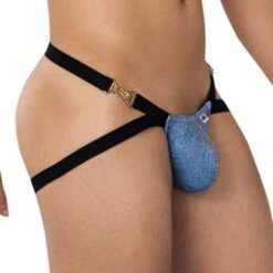 Jock Strap Candyman Denim 99638 -Men Attitude Boutique jockstrap candy 99638 bleu 4
