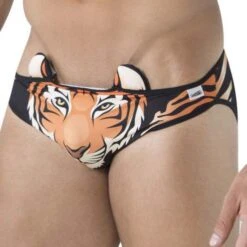 Jock Strap Candyman Tiger 99458 -Men Attitude Boutique jockstrap candyman 99458 noir 4