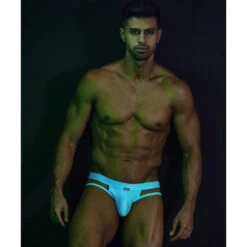 Jock Strap Cut4Men C4MSPX23 Turquoise -Men Attitude Boutique jockstrap cutformen c4mspx23 turquoise a