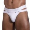 Jock Strap Roger Smuth RS088 Blanc 1 Jock Strap Roger Smuth RS088 Blanc -Men Attitude Boutique jockstrap ergo RS088 blanc m