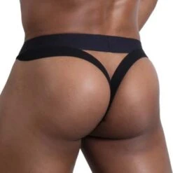 Jock Strap Roger Smuth RS086 Noir -Men Attitude Boutique jockstrap ergo rs086 noir 3