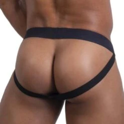 Jock Strap Roger Smuth RS086 Noir -Men Attitude Boutique jockstrap ergo rs086 noir 4