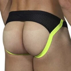 Jock Strap Pikante Click Athletic Mesh PIK0208 -Men Attitude Boutique jockstrap pikante pik0208 vert 3
