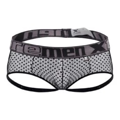 Jock Strap Xtremen Lace 91119 -Men Attitude Boutique jockstrap xtremen 91119 noir 9
