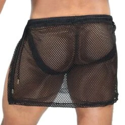 Jupe Ibiza TOF PARIS JU001N -Men Attitude Boutique jupe tof ju001n noir 3