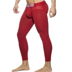 Legging Addicted Briefings AD970 Rouge 9 Legging Addicted Briefings AD970 Rouge -Men Attitude Boutique legging addicted ad970 rouge 4