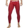 Legging Addicted Briefings AD970 Rouge -Men Attitude Boutique legging addicted ad970 rouge m