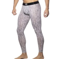 Legging Addicted Tiger Print AD976 -Men Attitude Boutique legging addicted ad976 gris 4