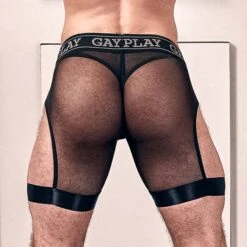 Legging GAYPLAY -Men Attitude Boutique legging gayplay legmesh noir 3