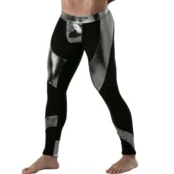 Legging Metal TOF PARIS TOF137A -Men Attitude Boutique legging tof TOF137A Argent 4