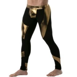 Legging Metal TOF PARIS TOF137O Or -Men Attitude Boutique legging tof TOF137O or 4 1