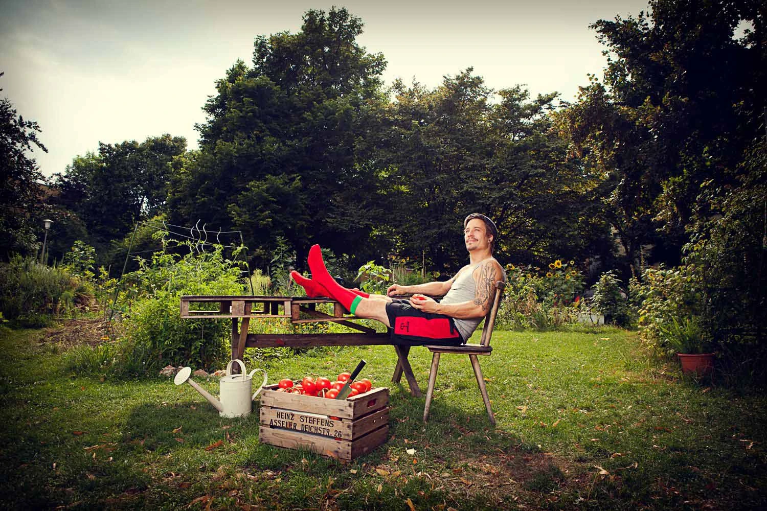 Mi-Bas Von Jungfeld Navarra Rouge 4 Mi-Bas Von Jungfeld Navarra Rouge – Image 2