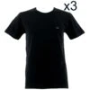 Pack 3 T-Shirts Emporio Armani 110821 C712 -Men Attitude Boutique packstshirt emporioarmani 110821c712 noir 1