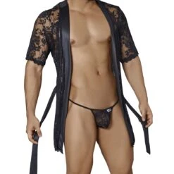 Kimono Candyman 99322 9 Kimono Candyman 99322 -Men Attitude Boutique peignoir candyman 99322 noir 4