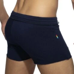 Short Addicted Trendy AD1003 Bleu 8 Short Addicted Trendy AD1003 Bleu -Men Attitude Boutique short ad ad1003 bleu 3