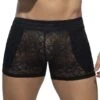 Short Addicted Flowery Lace AD1188 Noir 2 Short Addicted Flowery Lace AD1188 Noir -Men Attitude Boutique short ad ad1188 noir m