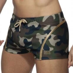 Short Addicted Camo Gold AD942 -Men Attitude Boutique short addicted AD942 camouflage 4 1