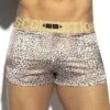 Short ES Collection Leopard Wild UN467 -Men Attitude Boutique short esco un467 marron m