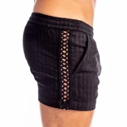 Short L Homme Invisible Cancun HW130CUN Noir -Men Attitude Boutique short hi HW130CUN noir 4