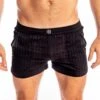 Short L Homme Invisible Cancun HW130CUN Noir 2 Short L Homme Invisible Cancun HW130CUN Noir -Men Attitude Boutique short hi HW130CUN noir m