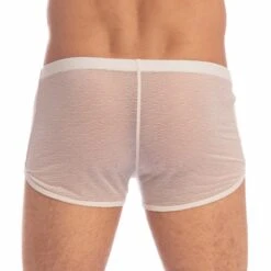 Short L Homme Invisible La Crème HW129VEI -Men Attitude Boutique short hi hw129vei blanc 3