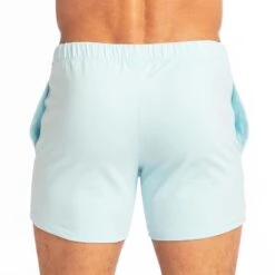 Short L Homme Invisible Hypnos Ice Blue HW135HYP -Men Attitude Boutique short hi hw135hyp bleu 3 1