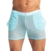 Short L Homme Invisible Cristallo HW165CRI -Men Attitude Boutique short hi hw165cri bleu m