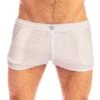 Short L Homme Invisible Palm Spring SP05PAL -Men Attitude Boutique short hi sp05pal blanc m