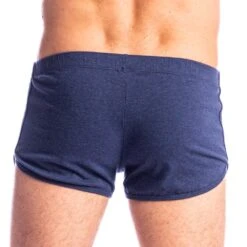Short L Homme Invisible Bleu De Chine HW129C49 Bleu -Men Attitude Boutique short hommeinvisible hw129c49 bleu 2