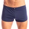 Short L Homme Invisible Bleu De Chine HW129C49 Bleu -Men Attitude Boutique short hommeinvisible hw129c49 bleu m