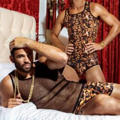 Short Modus Vivendi Animal 14961 -Men Attitude Boutique short modus 14961 leopard a