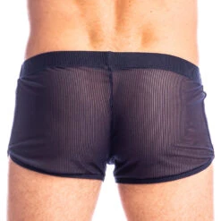 Short L Homme Invisible Bleu Nuit HW129NUI Bleu -Men Attitude Boutique short nui lhomme invisible hw129nui blue 1