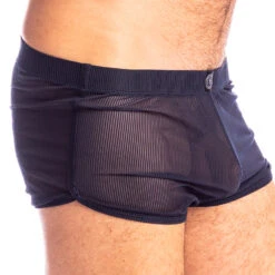 Short L Homme Invisible Bleu Nuit HW129NUI Bleu -Men Attitude Boutique short nui lhomme invisible hw129nui blue 2