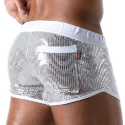 Short Star TOF PARIS TOF179A Argent -Men Attitude Boutique short tof TOF179A argent 3 1