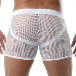 Short Circuit Mesh TOF PARIS TOF239B -Men Attitude Boutique short tof TOF239B blanc 3