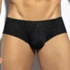 Shorty ES Collection Gold Glitter UN618 Noir -Men Attitude Boutique shorty es un618 noi m