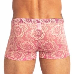 Shorty L Homme Invisible La Fleur Rose MY14LFR -Men Attitude Boutique shorty hi MY14LFR rose 3