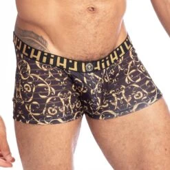 Shorty L Homme Invisible Oppulence DOro MY39ORO -Men Attitude Boutique shorty hi MY39ORO noir 4
